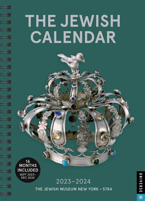 The Jewish Calendar 20232024 5784 16 Month Planner Book Summary