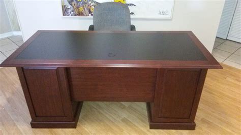 Which products in home office furniture are exclusive to the home depot? Sauder Heritage Hill Computer desk | Furniture assembly ...