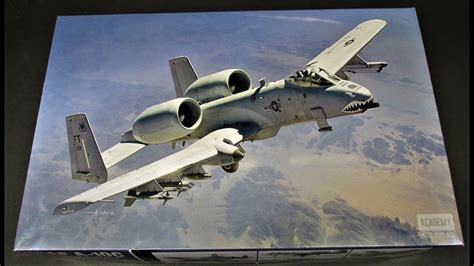 All New A 10c Thunderbolt Ii Warthog 148 Scale Model Kit A10 Flying
