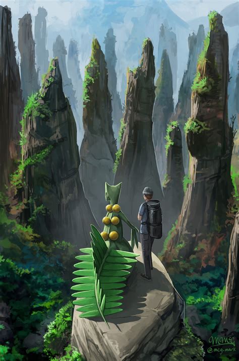 8 Incredible Pokemon Concept Arts To Give You Serious Travel Goals