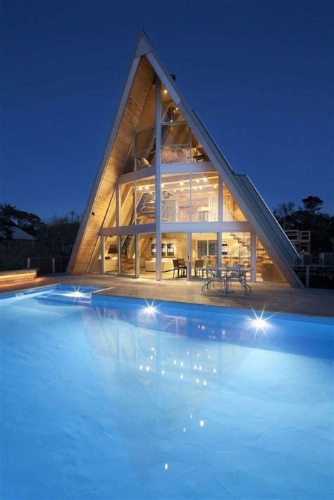 A Frame Rethink By Bromley Caldari Architects 03 Myhouseidea A Frame House Luxury Beach