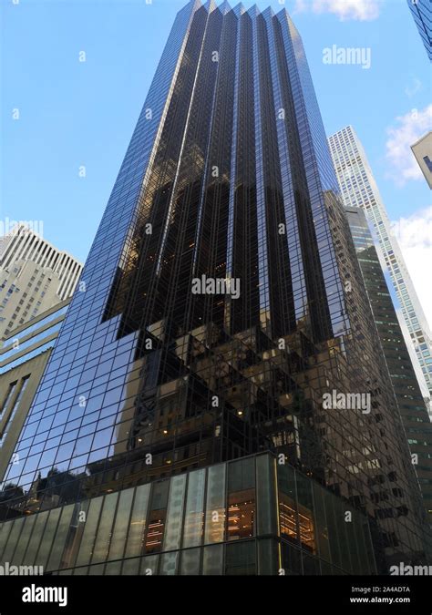 New York Usa 13th Sep 2019 Trump Tower In Manhattan Trump Tower Is