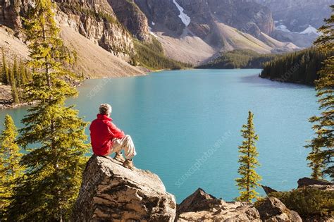 Moraine Lake In The Canadian Rockies Stock Image C0231652