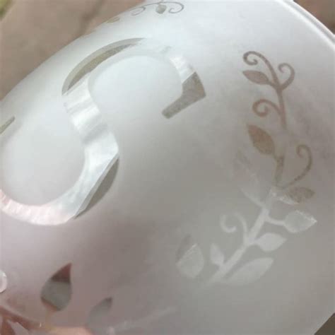 Tutorial Reverse Glass Etching With Silhouette Or Cricut Glass Etching Designs Glass Etching