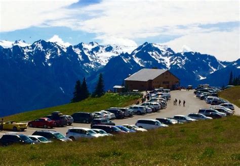 Picture Of The Hurricane Ridge Visitors Center Olympic