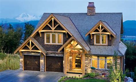 Ranch Style Timber Frame Hybrid House Plans Lucky Man Ranch Plan