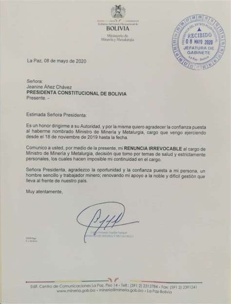 Modelo De Carta De Renuncia Al Sindicato Argentina Financial Report