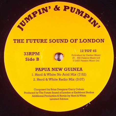 The Future Sound Of London Papua New Guinea Vinyl At Juno Records