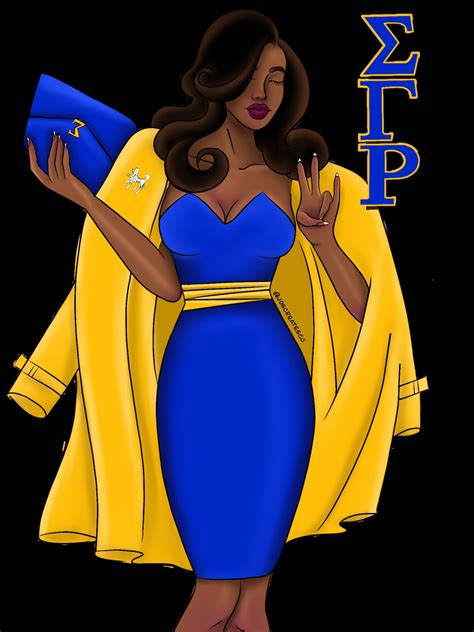 Sigma Gamma Rho Sgrho Sorority Instant Downloadcollege Grad Etsy