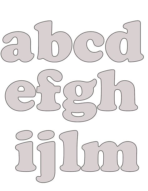Ejemplos de moldes de letras. Blogg da Mirian: Mais moldes de letras do alfabeto com ...