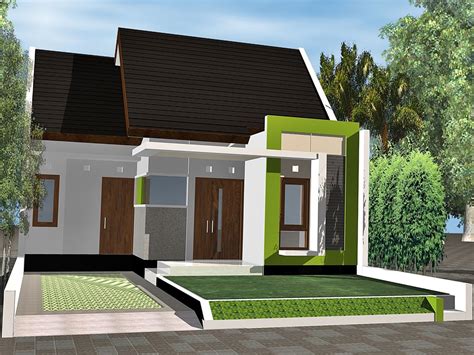 Pb house menggunakan permainan atap yang. Contoh gambar desain rumah minimalis type 45 1 dan 2 ...