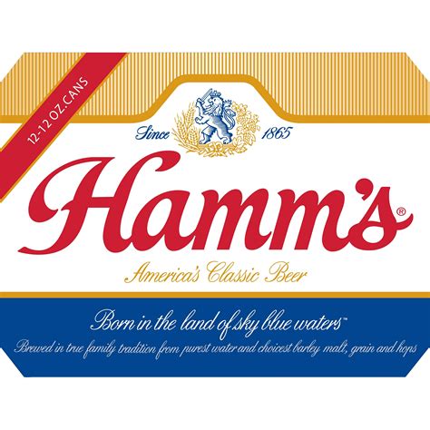 Hamms Beer Logo Pro Sport Stickers