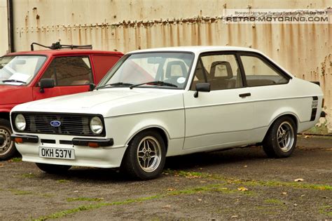 Ford Escort Mk2 1600 Sport Okh537v Bicester Heritage Sunday Scramble