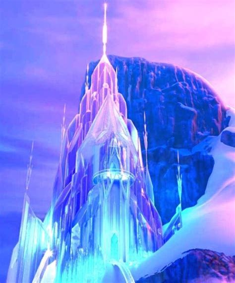 elsa s ice castle ice palace frozen disney movie frozen wallpaper