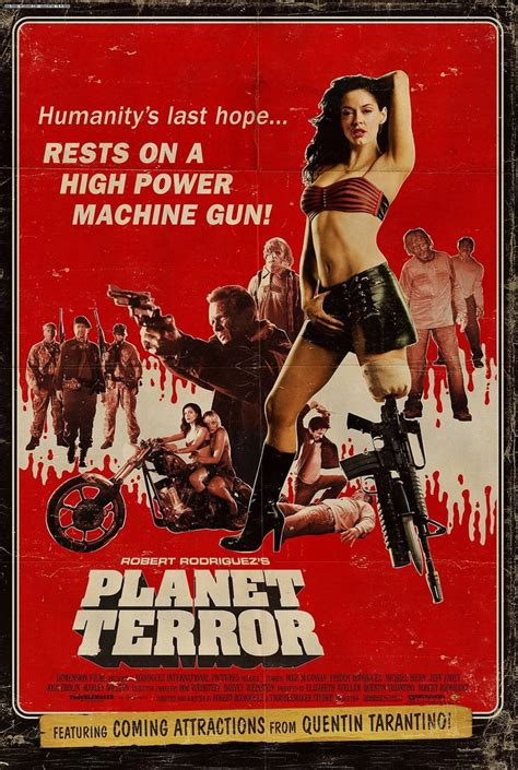 Planet Terror Grindhouse Terror Movies Grindhouse Movie Posters