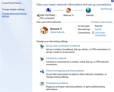 Guide To Network And Sharing Center In Windows 7 8 10 Eu Vietnam