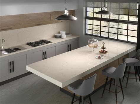Its earthy hues, that remind us of sandstone, denote good taste and when rustic and classic elements are combined with the naturalness and softness of silestone serena, the result is a spectacular #kitchen! Top cucina in Silestone® SILESTONE® ETERNAL MARFIL - Cosentino