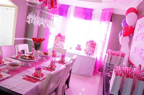 Her mom shannah was trying to figure out to merge her daughter's two favorite things: Pink Zebra Barbie Birthday Party Ideas | Photo 2 of 22 ...