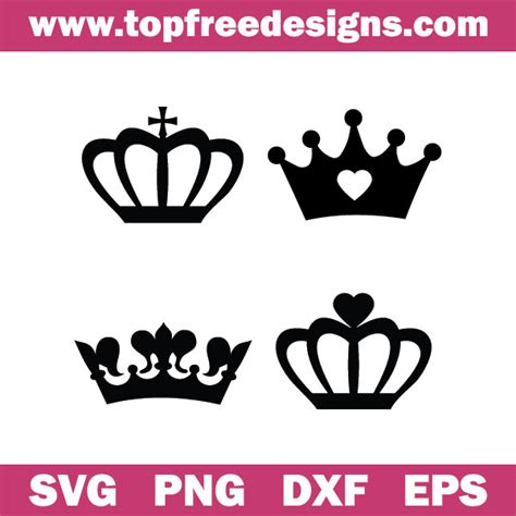 Free Crown SVG Files – TopFreeDesigns