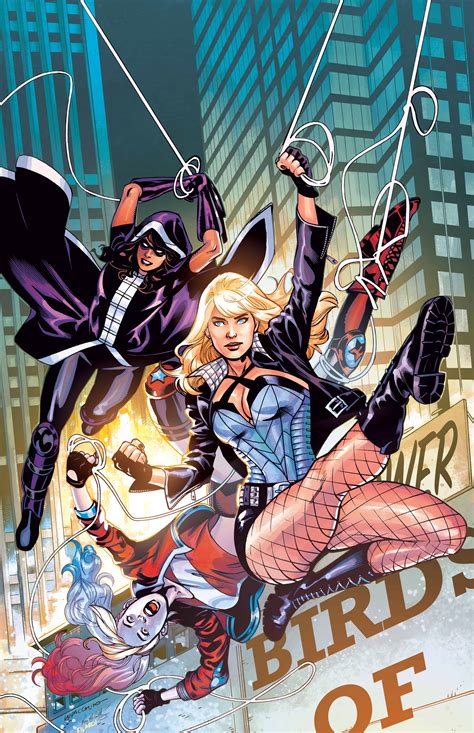 News Watch Harley Quinn Black Canary And Huntress Team Up In Dcs New Birds Of Prey Comic
