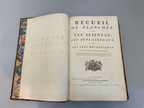 Pmm Diderot Alembert Encyclopedie Ou Dictionnaire Raisonné Des Sciences Des Arts Et Des