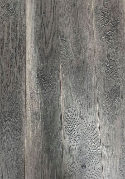 Classic Laminate Dark Grey Oak Flooring 1215mm X 194mm X 123mm 16m2