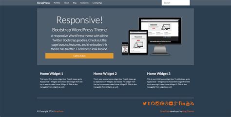 Bootstrap 3 Wordpress Theme