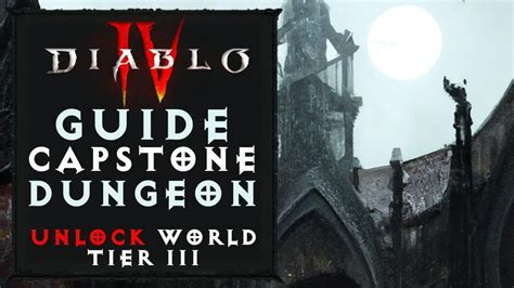 Diablo 4 How To Complete Cathedral Of Light Capstone Dungeon Tips