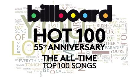 Here are the top ten Billboard Hot 100 55th Anniversary : The All-Time Top 100 Songs - YouTube