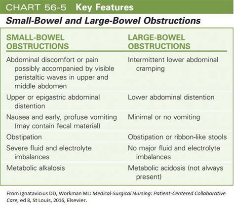 Small Bowel And Large Bowel Obstruction Med Surg Nursing Surgical Nursing Nursing Assessment