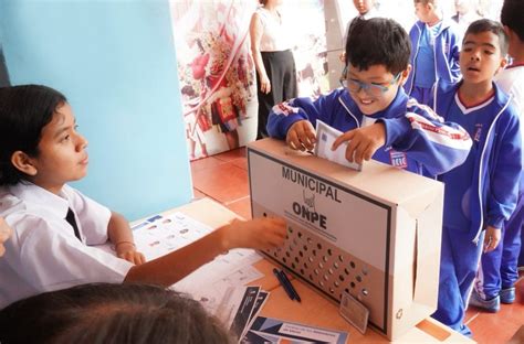 Escolares De Lima Metropolitana Eligieron A Sus Representantes