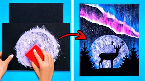 Easy Painting And Drawing Ideas You Can Make At Home YouTube