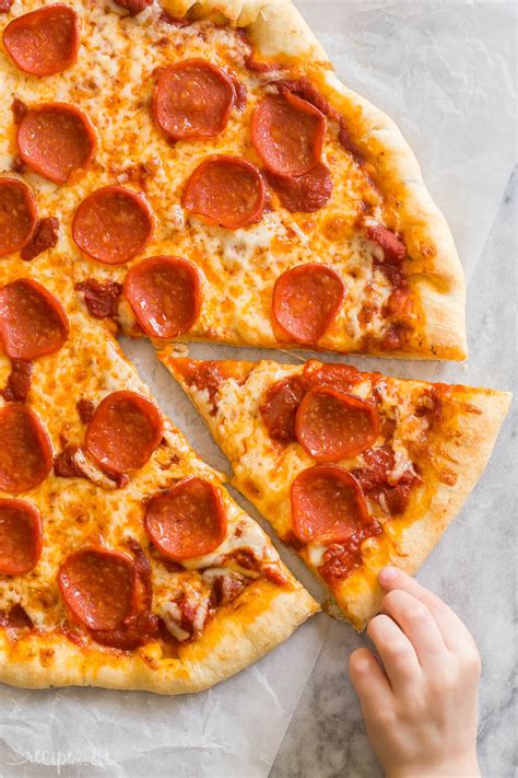 This is the dough for your weeknight pizza, and it's the one that went into the kitchn cookbook. Quick and Easy Pizza Dough (5 minutes prep!) - The Recipe Rebel