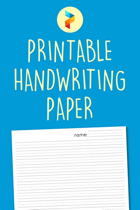 10 Best Free Printable Handwriting Paper