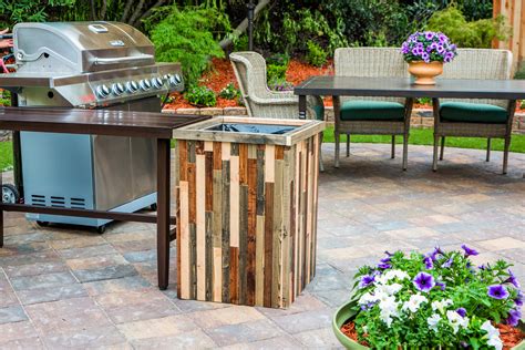 Every item on this page was chosen by a woman's day editor. How To - DIY Outdoor Trash Can | Hallmark Channel