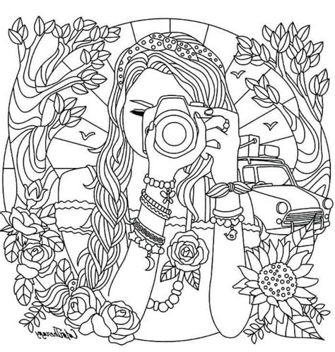 Vsco Aesthetic Coloring Pages