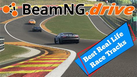Beamngdrive Best Real Life Race Track Map Mods Benchmark Youtube