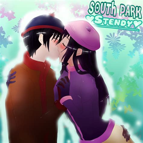 South Park Anime Stendy Kiss By Lichtdiamant On Deviantart