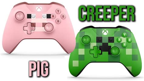 Minecraft Themed Xbox One Controllers Get Two New Trailers Now