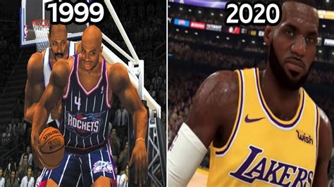 I do this up to 2019 (and i sim. Graphical Evolution of NBA 2K (1999-2020) - YouTube