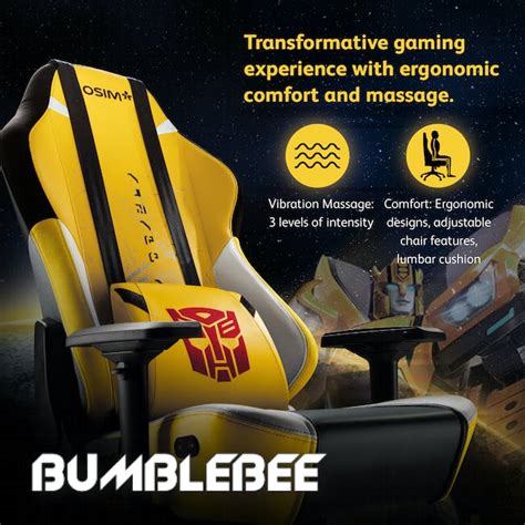 Osim Uthrone S Transformer Edition Gaming Chair With Customizable