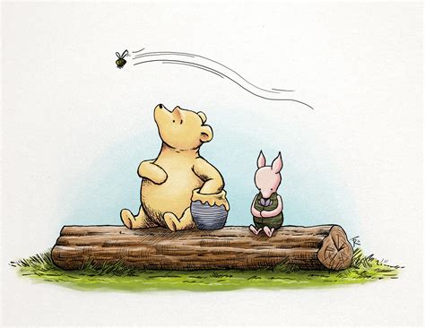 80 drawings on pixiv, japan. Classic Winnie the Pooh and Piglet by sphinkrink on DeviantArt