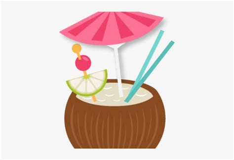 Tropical Clipart Coconut Drink Coconut Drink Clipart X Png Download Pngkit