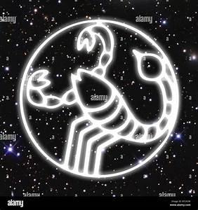 Scorpio Astrological Astrology Horoscope Birth Sign Stock Photo Alamy