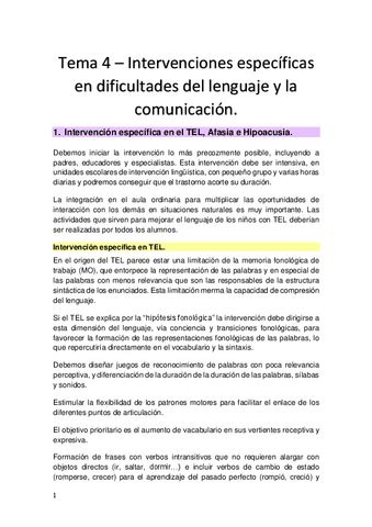 Tema 4 Lenguaje Y Comunicacion Pdf