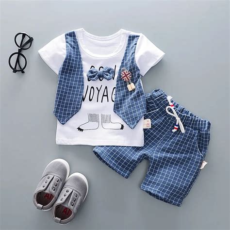 1 Year Old Boy Summer Clothes Childrens Set Boy 2 Years 2 3 Years