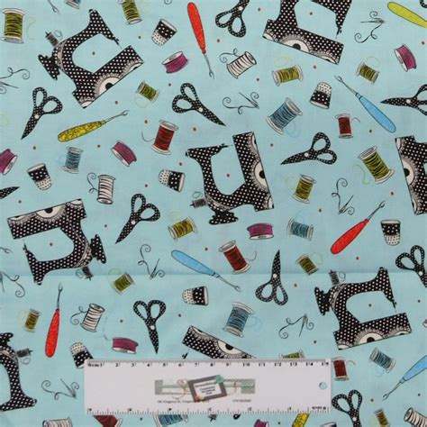 Sewing Themed Fabric