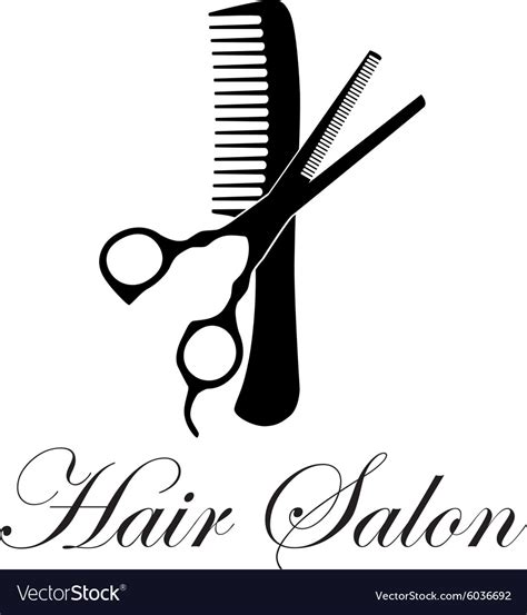 Hair Salon Royalty Free Vector Image Vectorstock