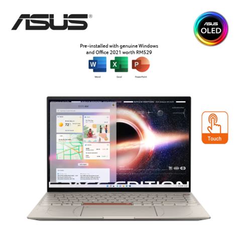 Asus Zenbook 14x Oled Space Edition Ux5401z Askn081ws 14” 28k Touch