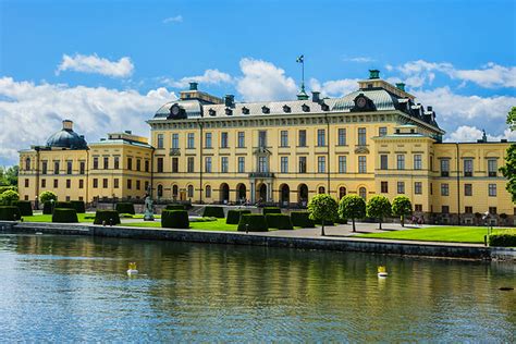The Royal Palace Of Drottningholm View Stockholm
